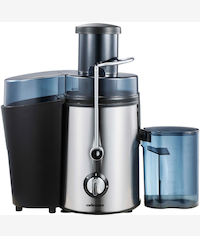 Mellerware 300W Stainless Steel Brushed Juice Extractor