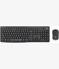 Logitech MK295 Black Silent Wireless Keyboard & Mouse Combo