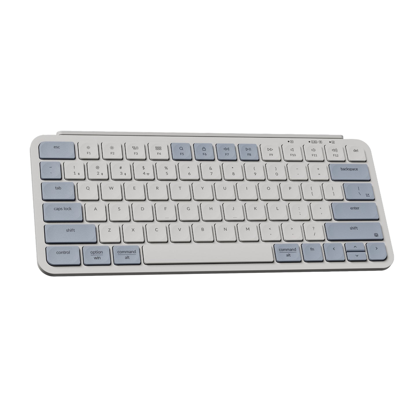 Keychron B11 Pro Ultra-Slim 75% Wireless Keyboard - Retro blue