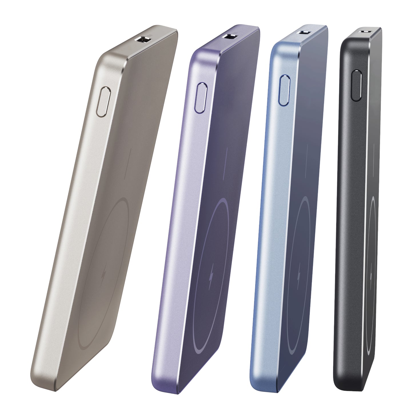 Xiaomi Super Slim Magnetic Power Bank 5000 - Blue