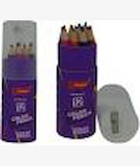 Brainware Bertand 12 Short Colour Pencils With Sharpener