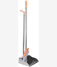 Casey Long Standing Dustpan And Broom Set Yellow