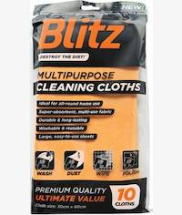 Tevo Blitz 10 Pack Premium Cloths