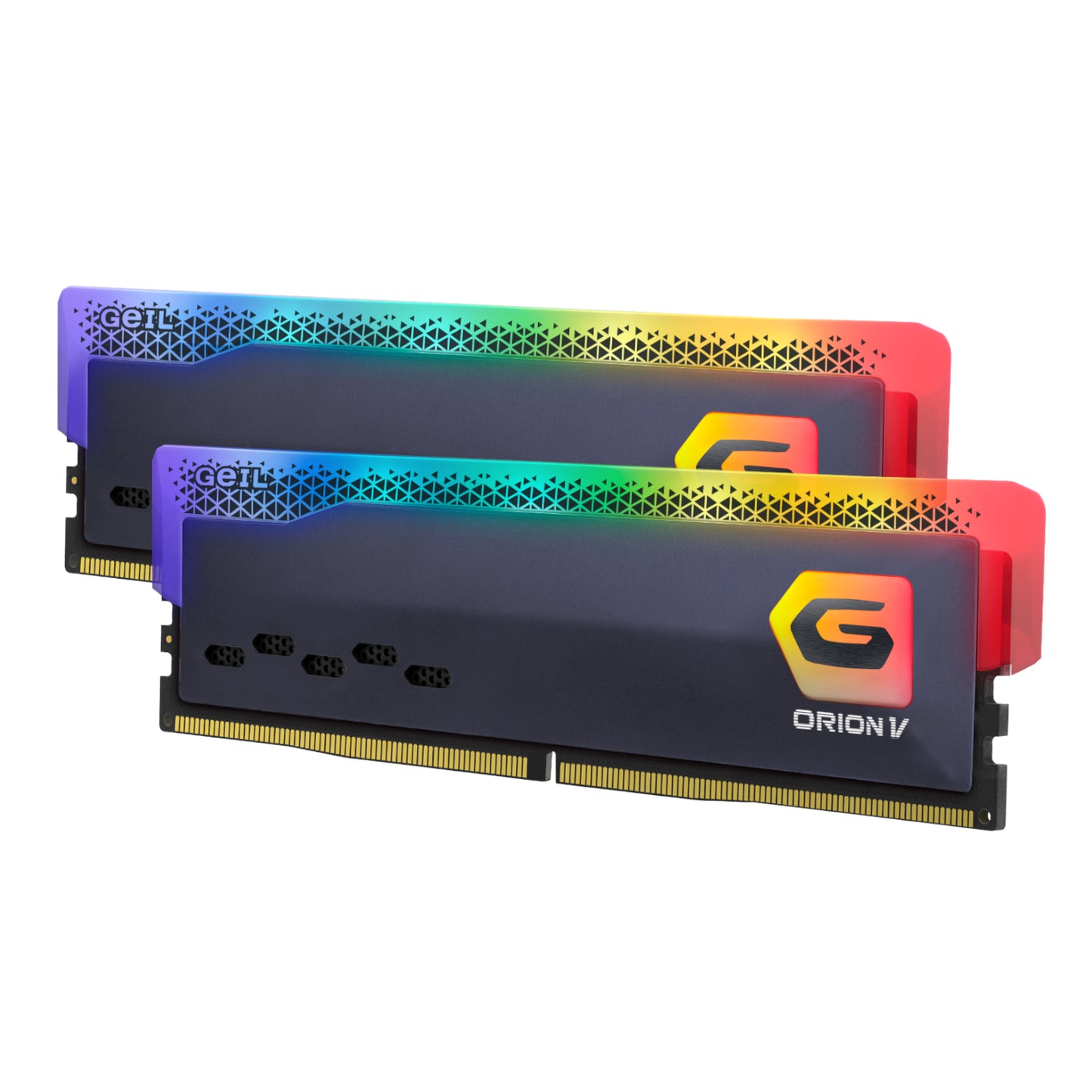 Geil Orion V RGB 32GB 6000MHz DDR5 Desktop Gaming Memory Kit (2 x 16GB) – Grey