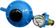 Casey Bullnose LPG Regulator With Pressure Gauge