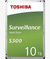 Toshiba S300 Surveillance 10TB SATA Hard Drive
