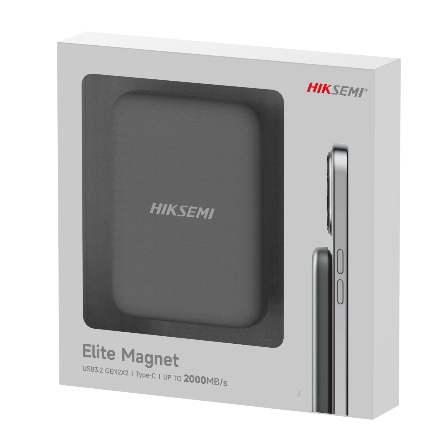 Hiksemi Elite Magnet 2TB USB Type-C Portable SSD