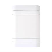 Lesco Flush Blank Cover Plate White