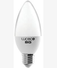 Luceco E27 Candle 3W Warm White 2 Pack LED 200 Lumens