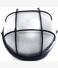 Noble Pays Round Bulkhead Light Fitting Large Black