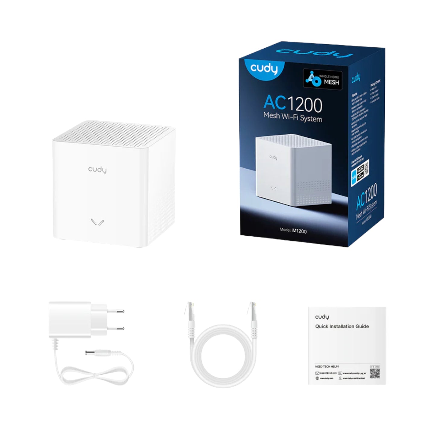 Cudy AC1200 Mesh Wi-Fi System (V2) - 1Pack