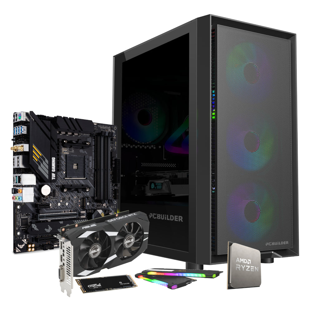PCBuilder Ryzen 5 5600XT SENTINEL Windows 11 Gaming PC
