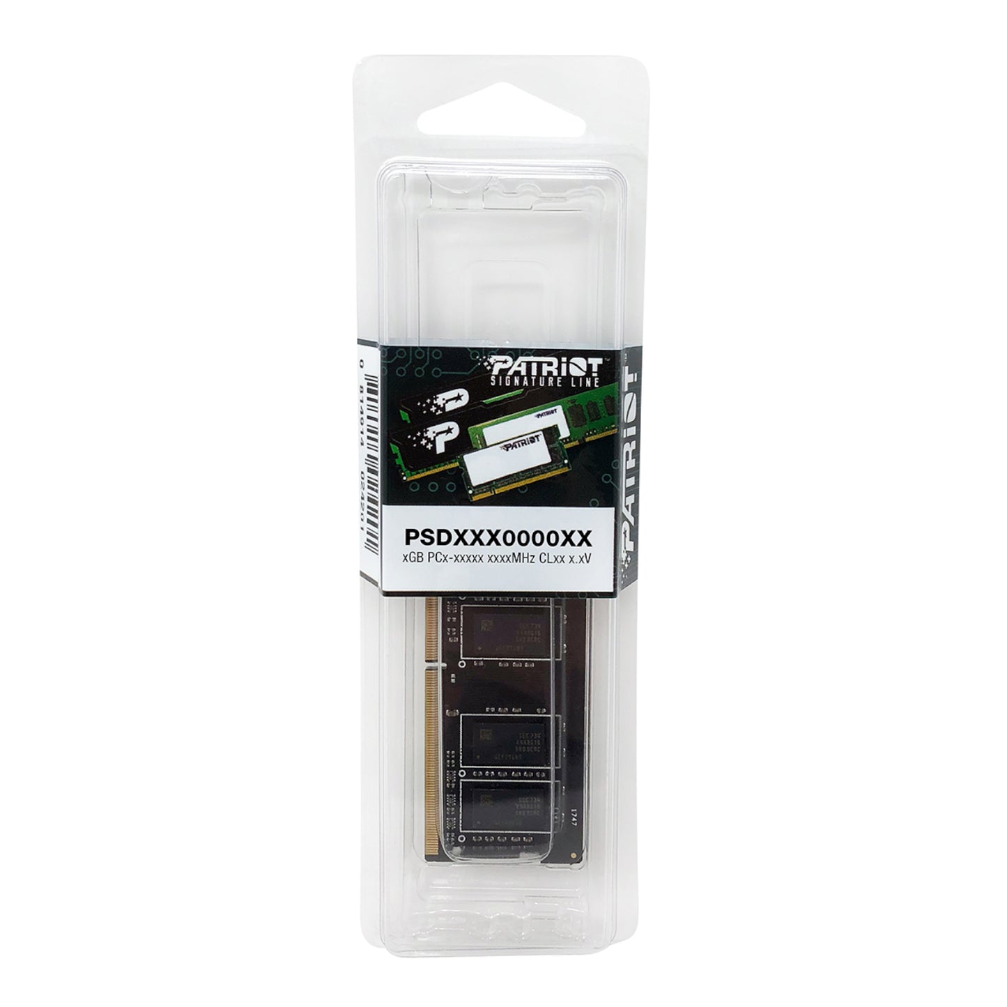 Patriot Signature Line 16GB 3200MHz DDR4 Single Rank SODIMM Notebook Memory