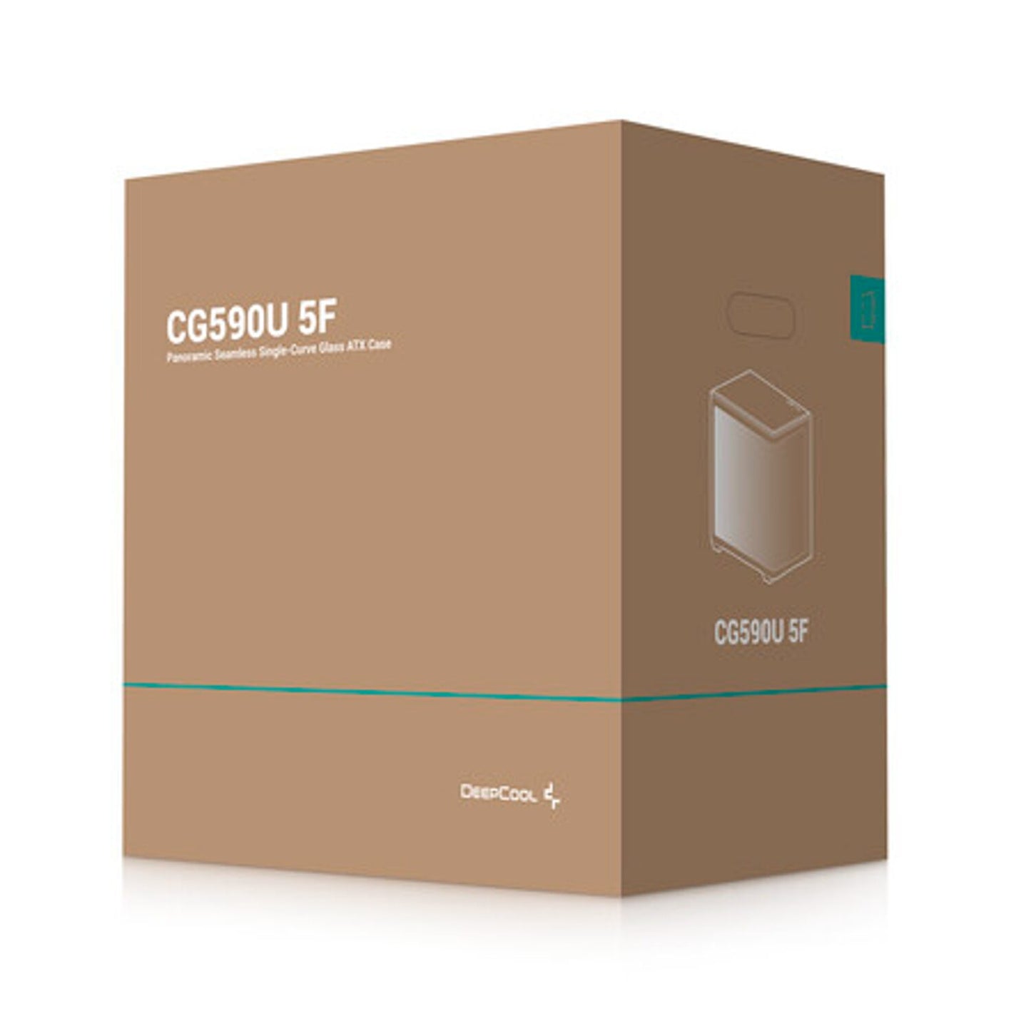 DeepCool CG590U 5F ATX ARGB Gaming Chassis - Black