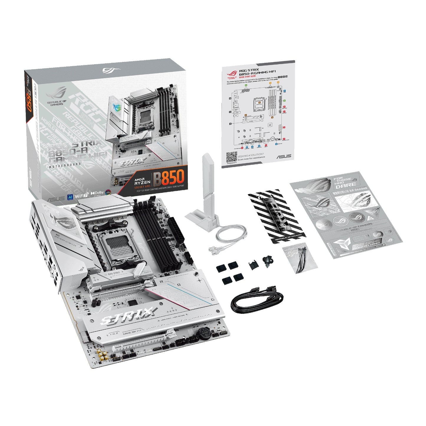 ASUS ROG STRIX B850-A Gaming AM5 ATX Gaming Motherboard
