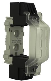 Solarix NT00 Rail Mount 1 Pole 160A Single Unit DC Fuse Holder