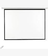 HTPNEO 100 Inch Electronic Projector Screen with Remote