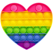 Sceedo Pop It Bubble Heart Fidget