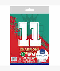 Marlin A4 PreCut Book Covers Champions Nr11 5pack