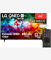 LG 65 Inch QNED70B6T QNED AI Mini-LED 4K Smart TV