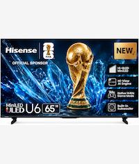 Hisense 65 Inch U6S UHD Mini LED Smart TV