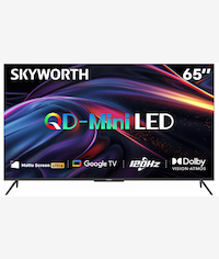 Skyworth 65 Inch UHD Mini LED Google TV