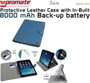 Promate Blue Dash-Air Protective Leather Case