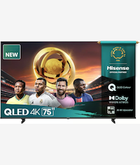 Hisense Q6Q 75 Inch QLED VIDAA Smart LED TV