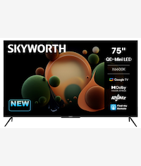 Skyworth 75 Inch UHD Mini LED Google TV