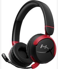 HP HyperX Cloud Mini Wireless Black And Red Headset with Microphone