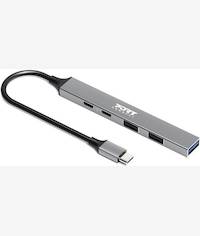 Port USB Type-C Hub 4 x USB + 1 x Charging Port