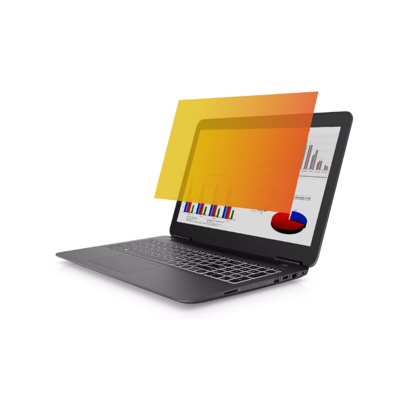 Port Designs Privacy Filter 2D Gold 14" Laptop
