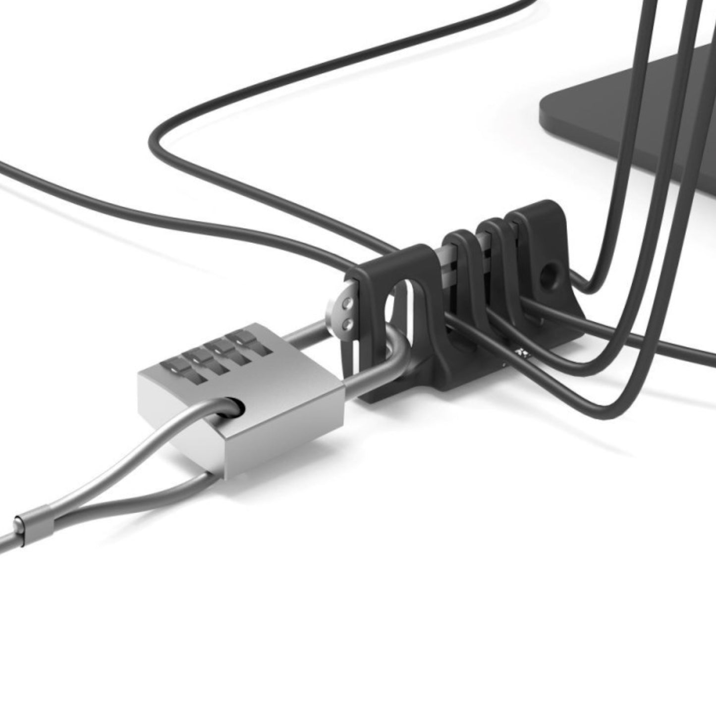 Port Connect Desktop Cable Manager for Mouse and Keyboard