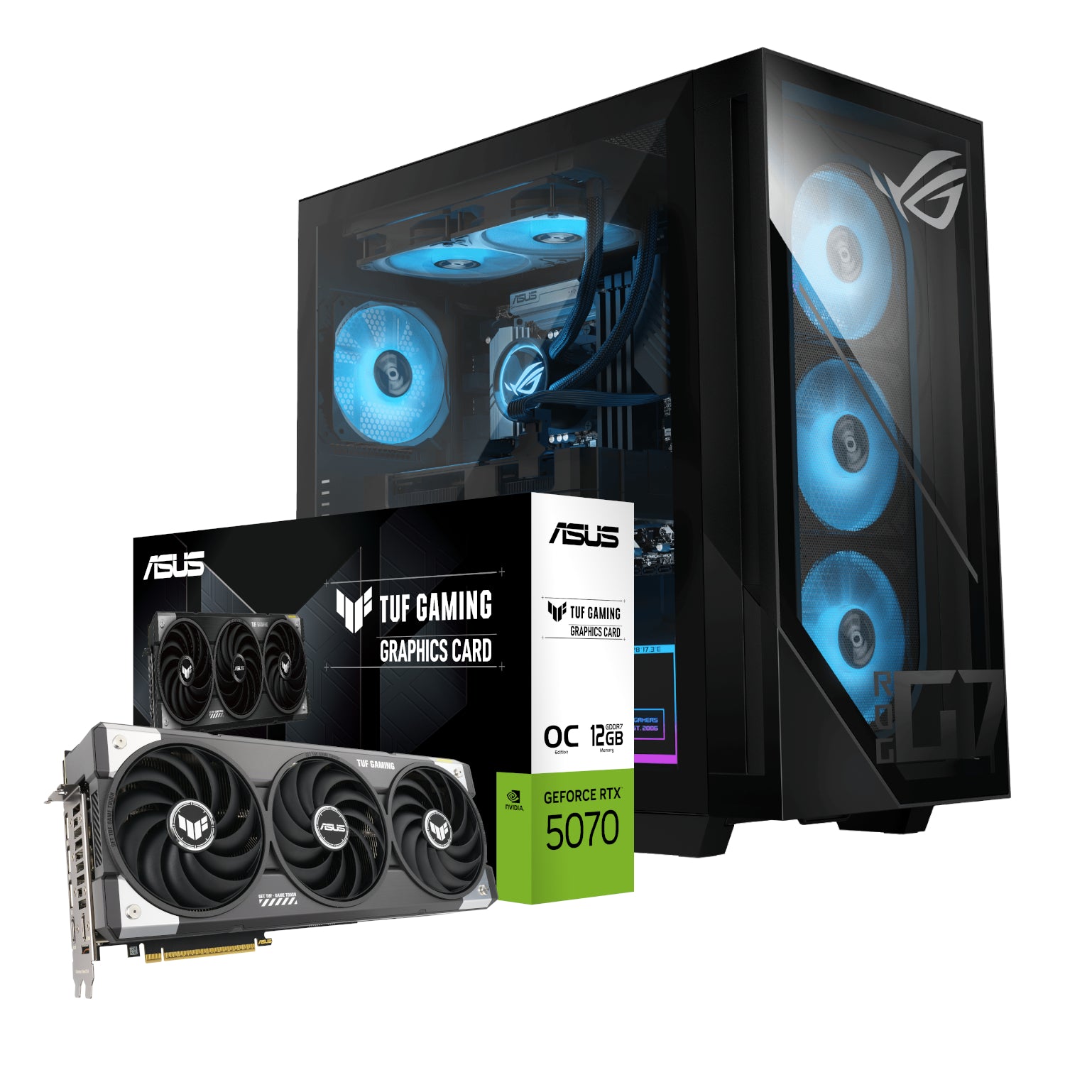 Asus ROG G700 Intel® Core™ Ultra 5 Windows 11 Home PC (RTX 5070 TUF | 16GB DDR5 | 1TB NVMe)
