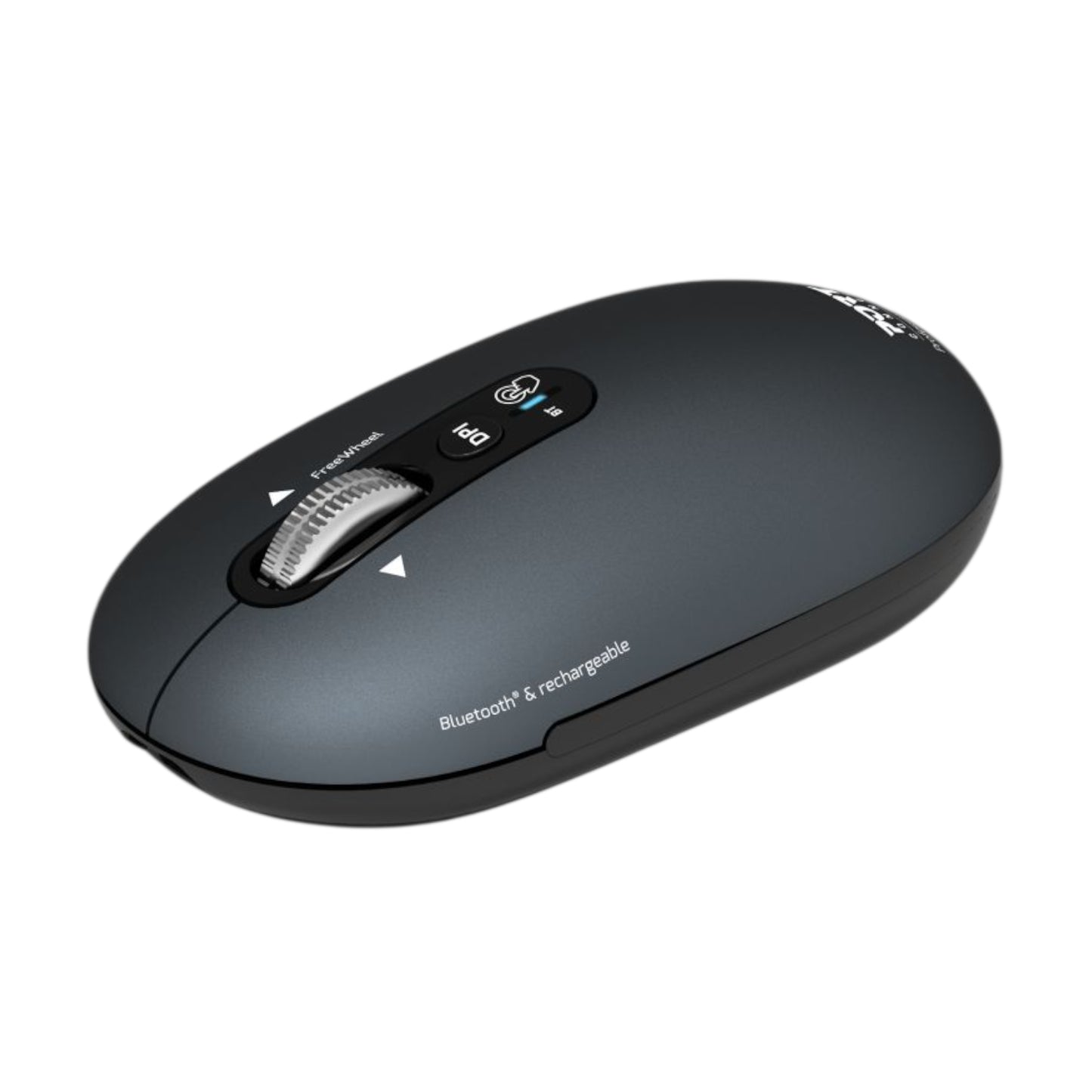 Port Connect PURE MAC Rechargeable Wireless and Bluetooth Mouse - Shadow