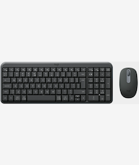 Logitech Black MK250 Wireless Mouse and keyboard Combo