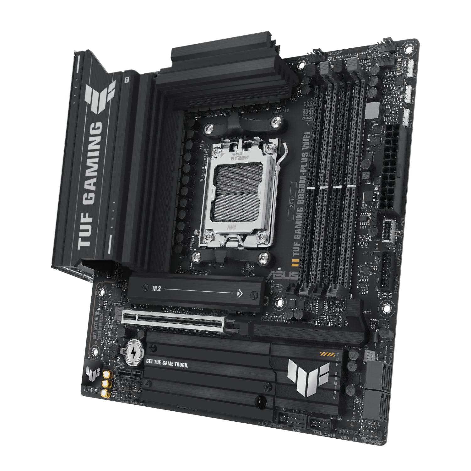 Asus TUF Gaming B850M-PLUS WIFI and Asus Prime LC 240 ARGB Liquid CPU Cooler Bundle