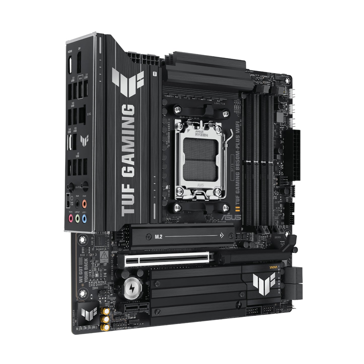 Asus TUF Gaming B850M-PLUS WIFI and Asus Prime LC 240 ARGB Liquid CPU Cooler Bundle