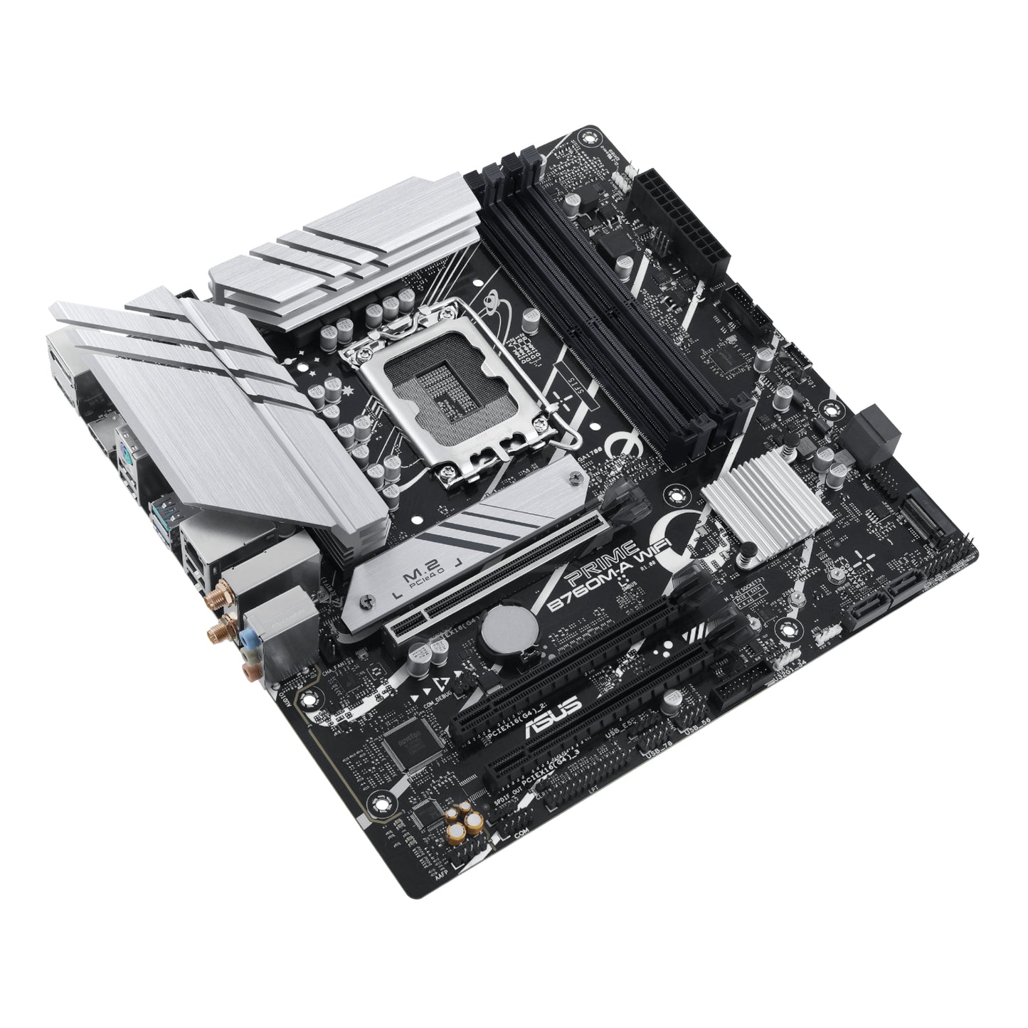 Asus PRIME B760M-A WIFI LGA1700 and Asus Prime LC 240 ARGB Liquid CPU Cooler Bundle