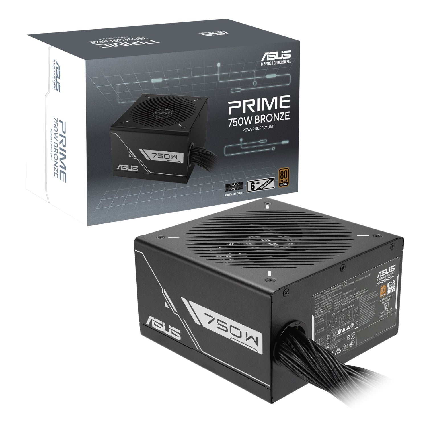 Asus UWM 1 Gaming Chassis/Graphics Card/Power Supply Combo (AP202 ARGB | RTX 5050 | PRIME 750W)