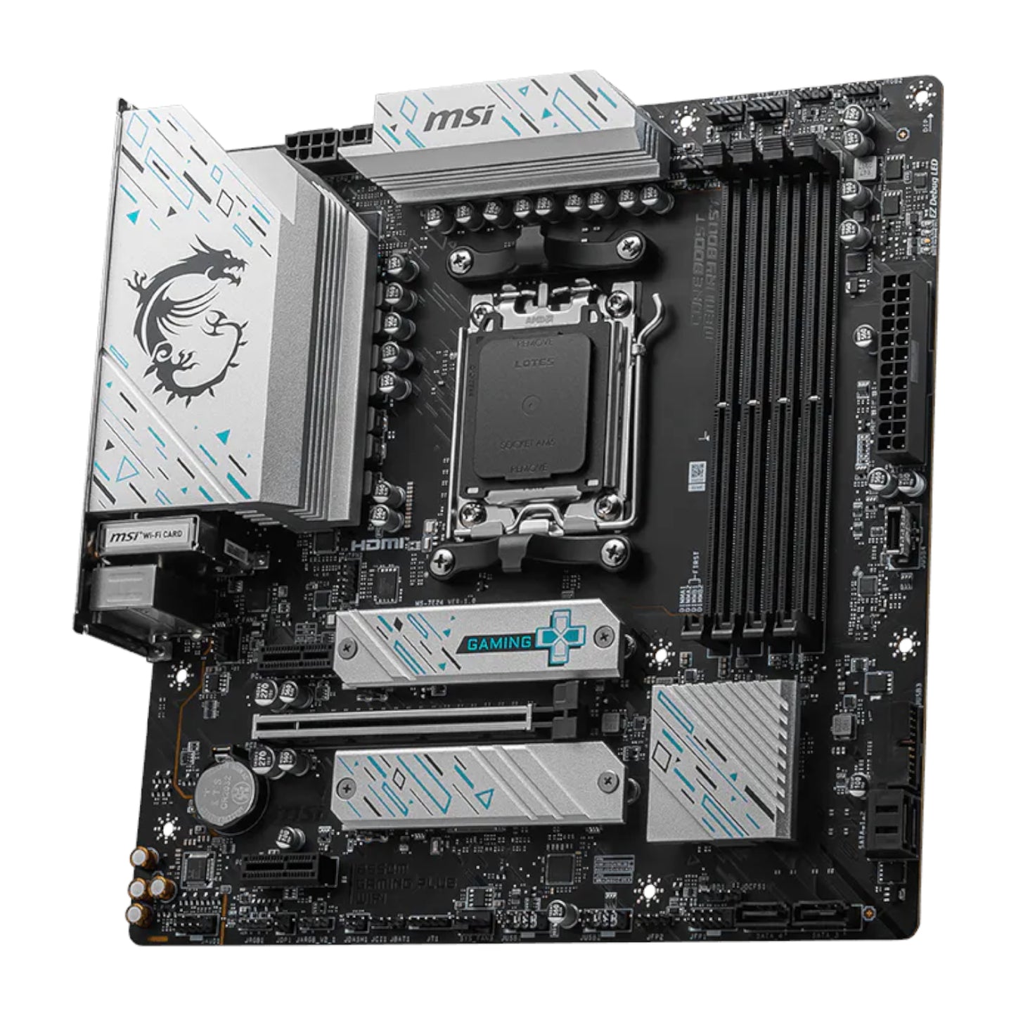 MSI B650M Gaming Plus WiFi AM5 M-ATX Gaming Motherboard