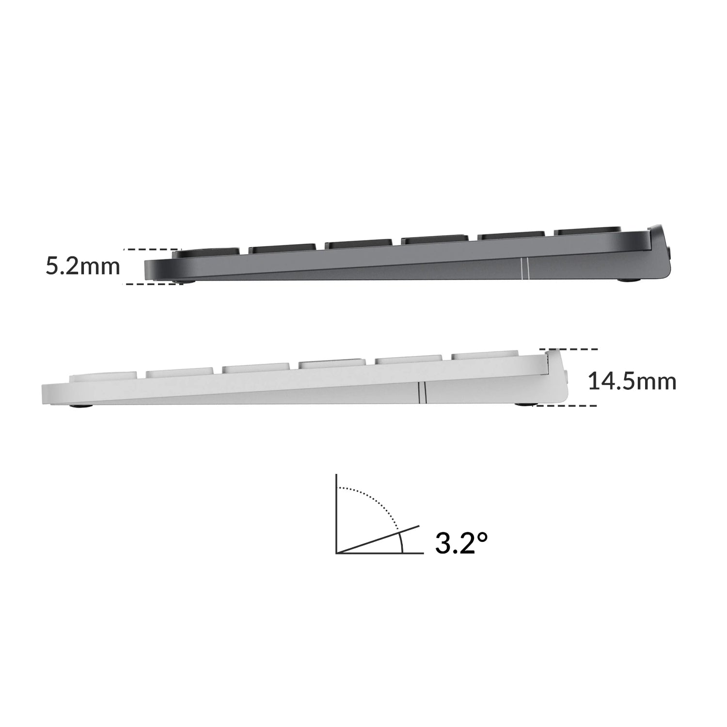 Keychron B6 Pro Ultra-Slim 100% Wireless Keyboard – Retro Red
