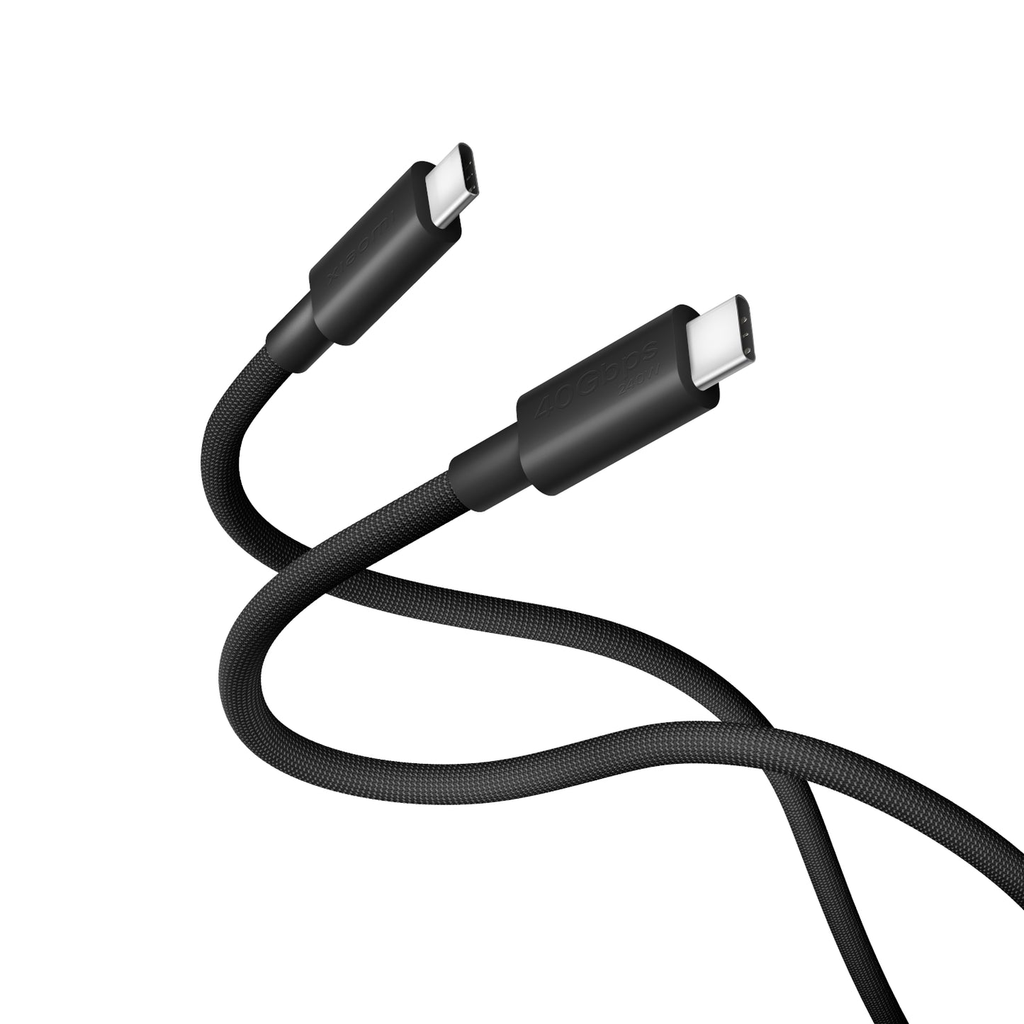 Xiaomi USB4 6A USB Type-C To USB Type-C Braided Cable 1m- (120W, 40Gbps, 8K)