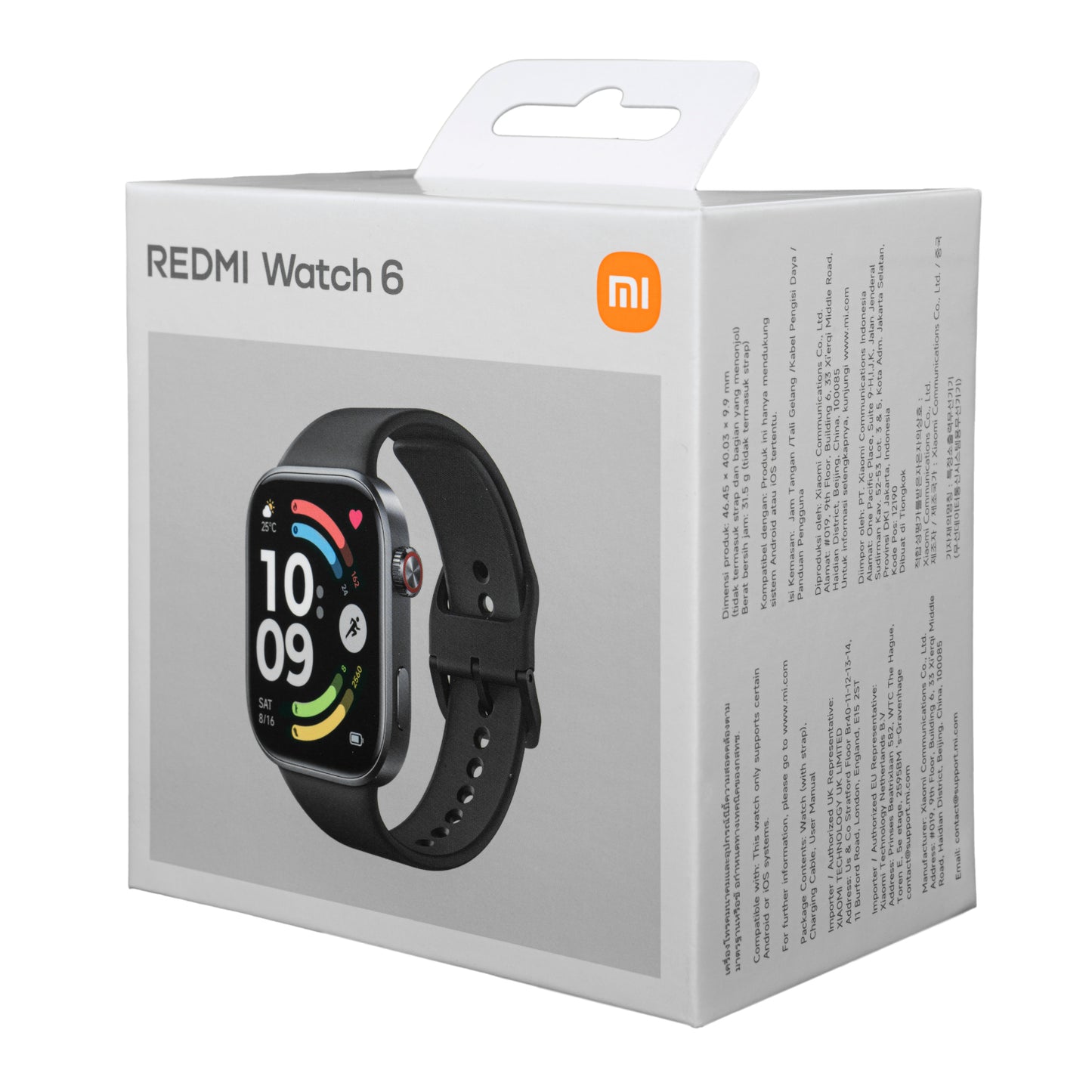 Xiaomi Redmi Watch 6 - Obsidian Black