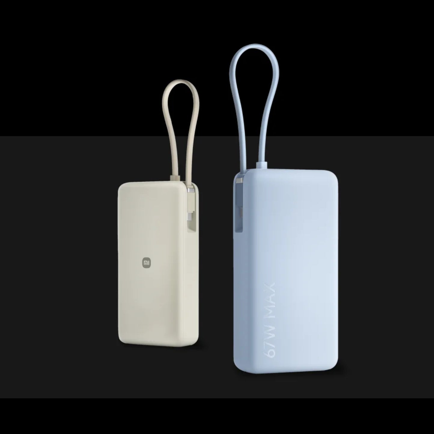 Xiaomi 67W Power Bank 20000 (Integrated Cable) - Tan