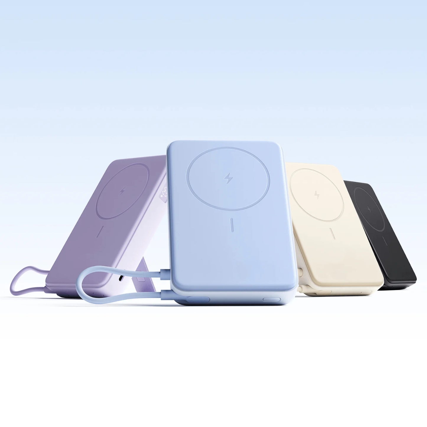 Xiaomi Magnetic Power Bank 10000 with Built-in Stand - Purple