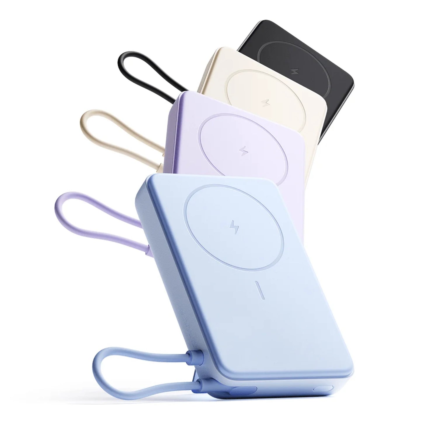Xiaomi Magnetic Power Bank 10000 with Built-in Stand - Purple