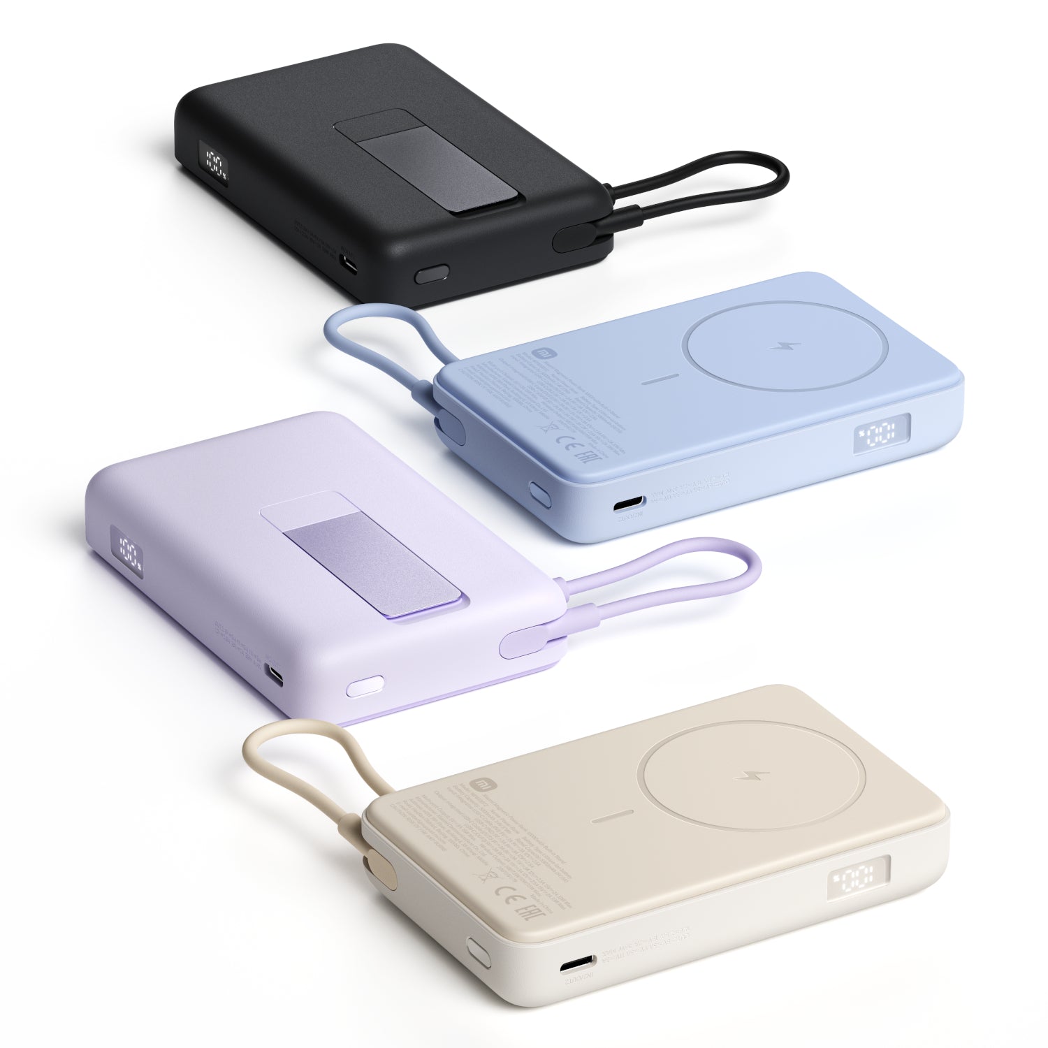Xiaomi Magnetic Power Bank 10000mAh with Built-in Stand - Blue