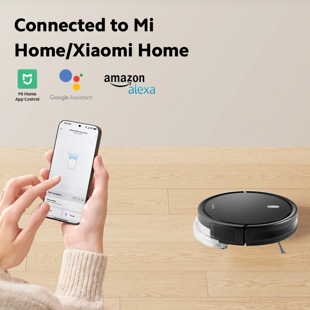 Xiaomi Robot Vacuum Cleaner and Mop E5 - Black