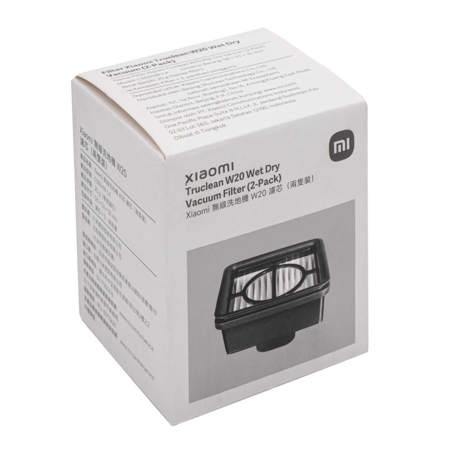 Xiaomi Truclean W20 Wet Dry Vacuum Filter 2-Pack